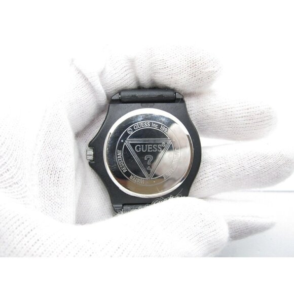 Vtg Men's Guess Quartz WR Analog 38mm Dial Causal Round Watch (F41) - Picture 3 of 12